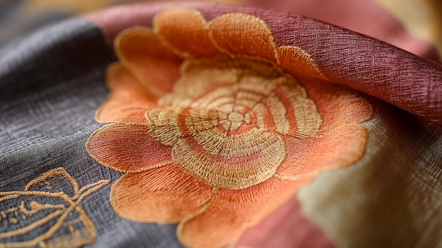 ręcznie haftowany element dekoracyjny